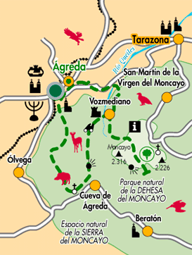 mapa de olvega
