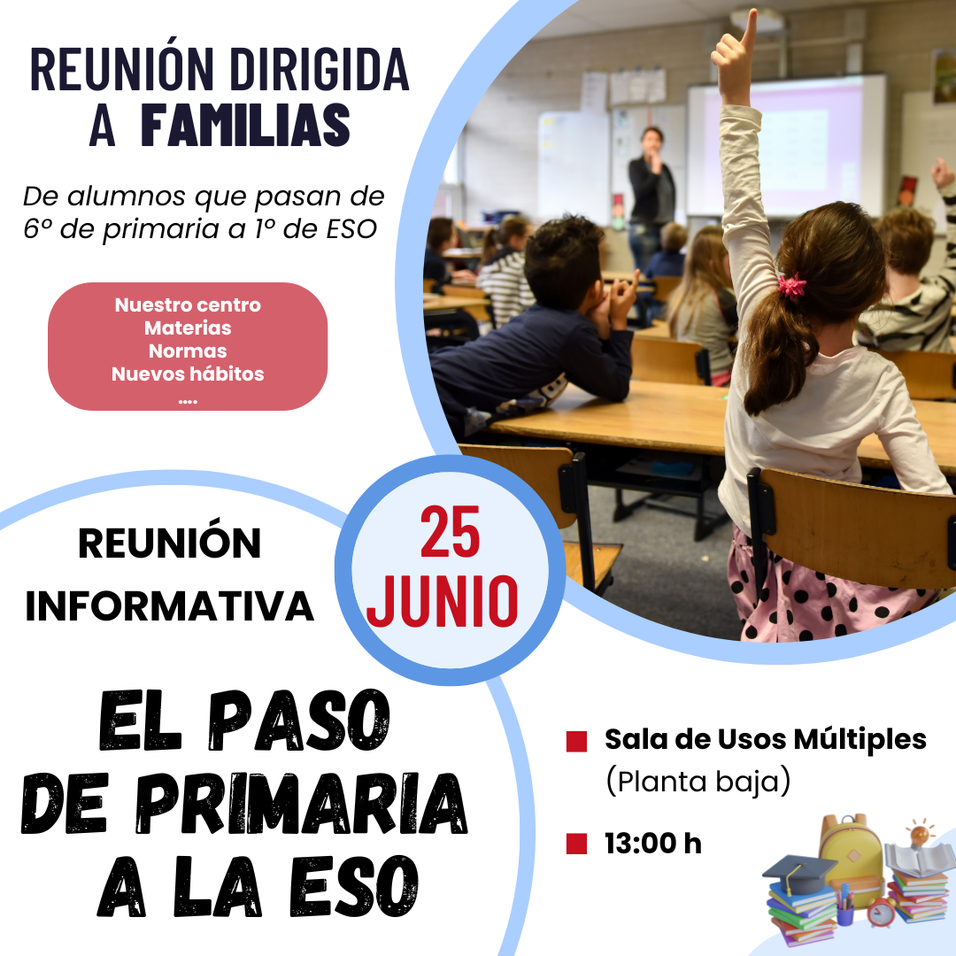 Reunión familias 6º primaria